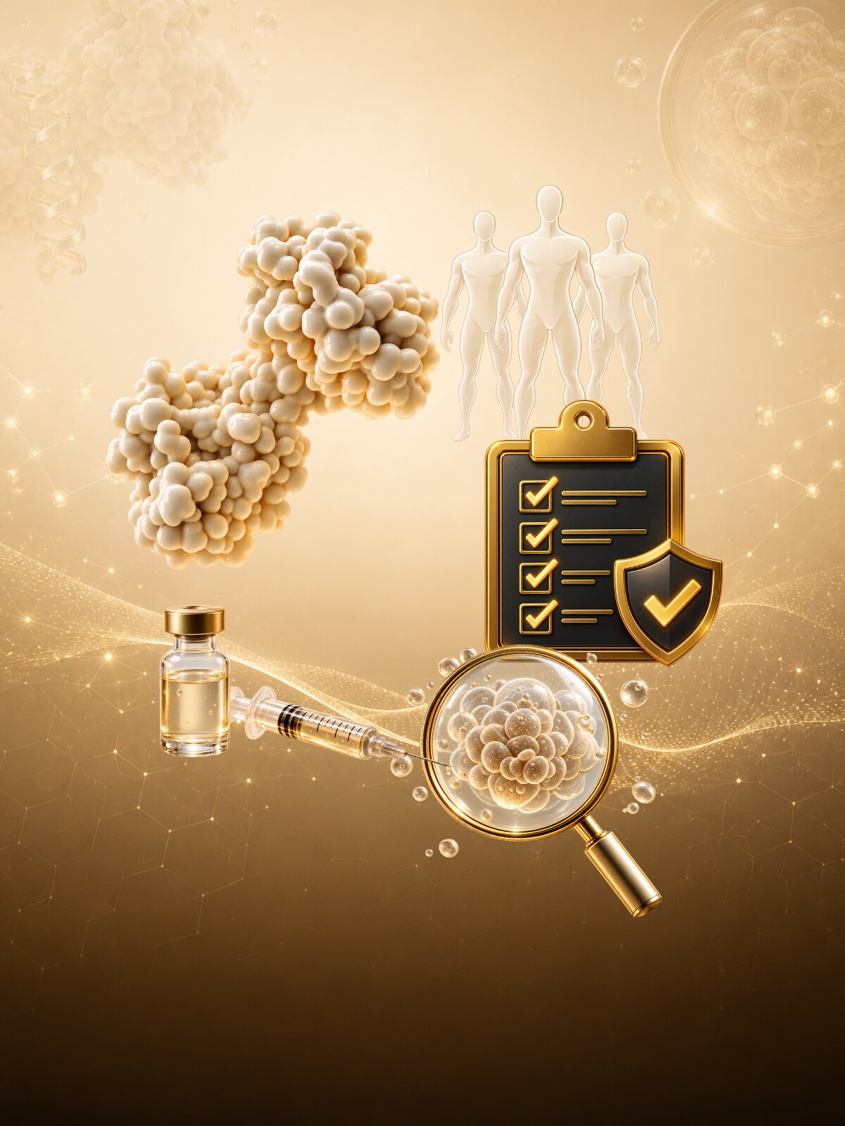 Translucent protein crystal — biologic development