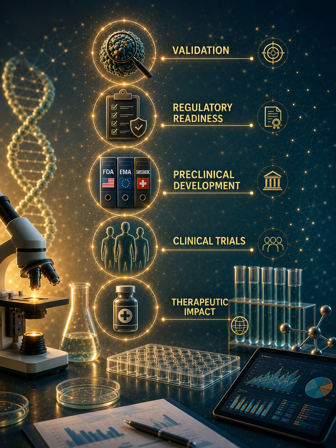 Translucent protein crystal — biologic development